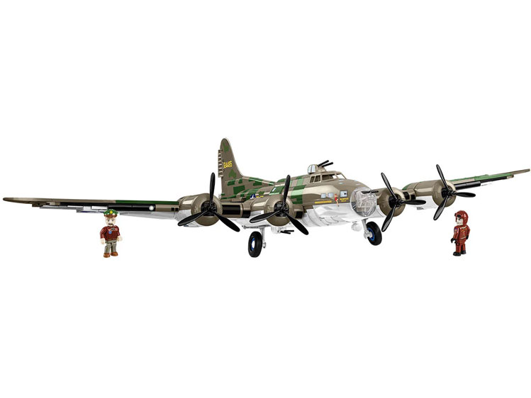 Historical Collection World War II Boeing B-17F Flying Fortress "Memphis Belle" (Executive Edition) 1/48 Scale Building Block Set Gallery Image 3