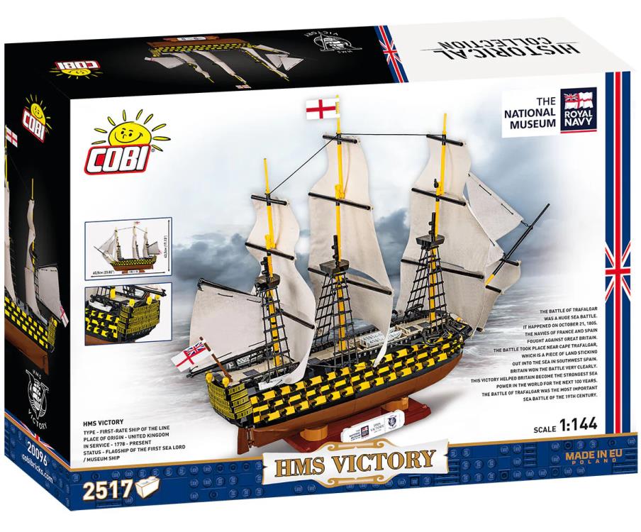 Historical Collection Napoleonic Wars HMS Victory 1/144 Scale