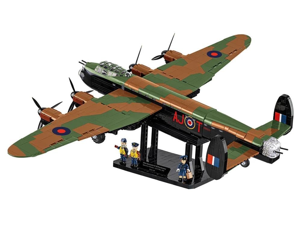 Historical Collection World War II Avro Lancaster B. III Dambuster (Executive Edition) 1/48 Scale Building Block Set Gallery Image 1
