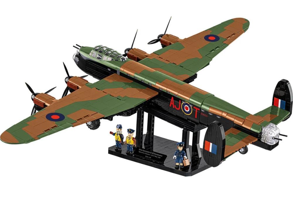 Historical Collection World War II Avro Lancaster B. III Dambuster (Executive Edition) 1/48 Scale Building Block Set Gallery Image 3