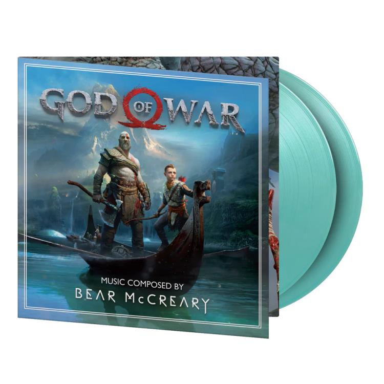 God of War (2018) Original Soundtrack Limited Edition Vinyl 2XLP (Turquoise) Gallery Image 4