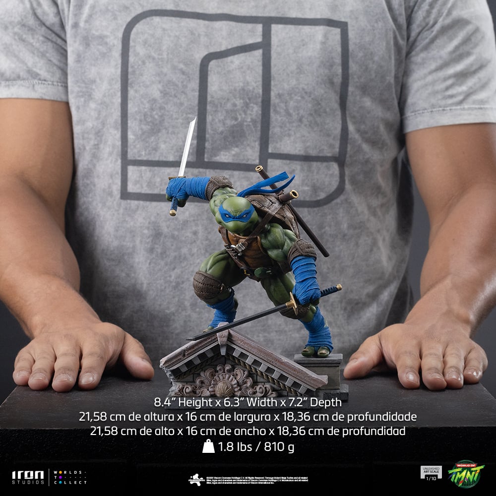 Teenage Mutant Ninja Turtles Unleashed Leonardo 1/10 Scale Statue Gallery Image 12