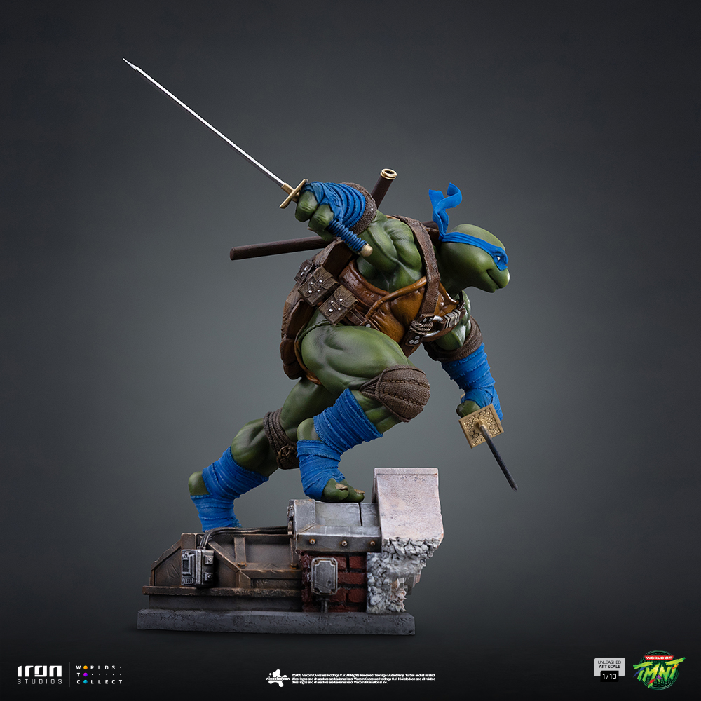 Teenage Mutant Ninja Turtles Unleashed Leonardo 1/10 Scale Statue Gallery Image 7