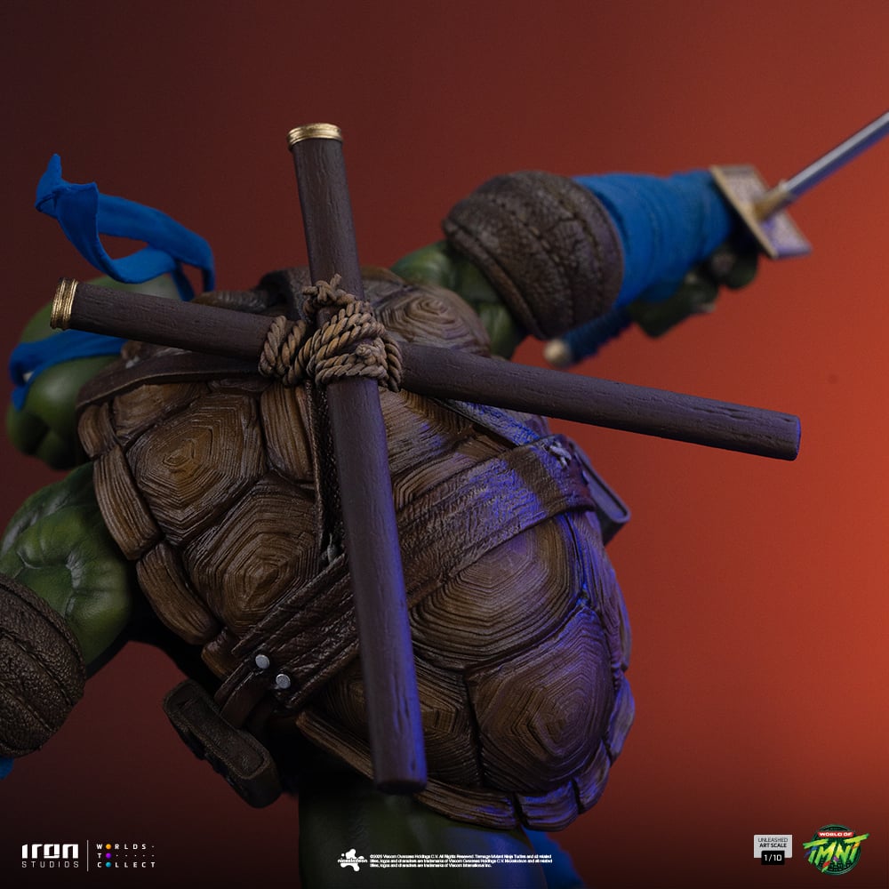 Teenage Mutant Ninja Turtles Unleashed Leonardo 1/10 Scale Statue Gallery Image 8