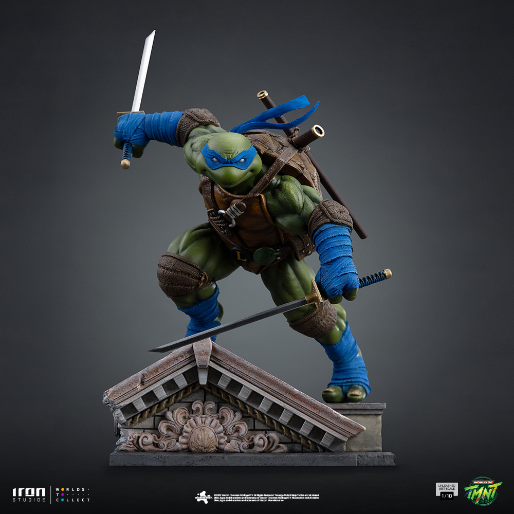 Teenage Mutant Ninja Turtles Unleashed Leonardo 1/10 Scale Statue Gallery Image 4
