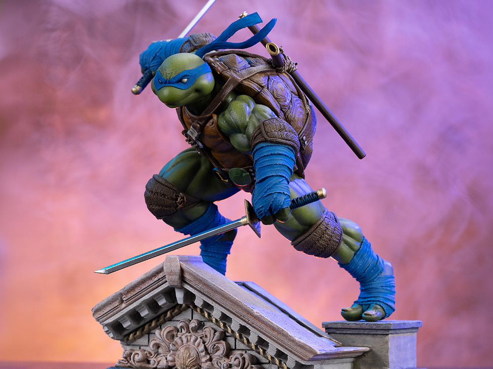 Teenage Mutant Ninja Turtles Unleashed Leonardo 1/10 Scale Statue Gallery Image 1