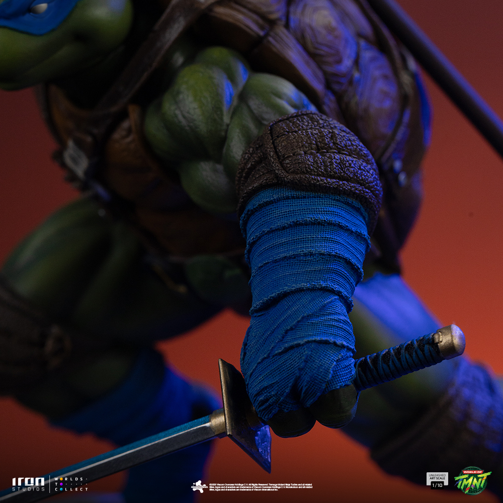 Teenage Mutant Ninja Turtles Unleashed Leonardo 1/10 Scale Statue Gallery Image 9