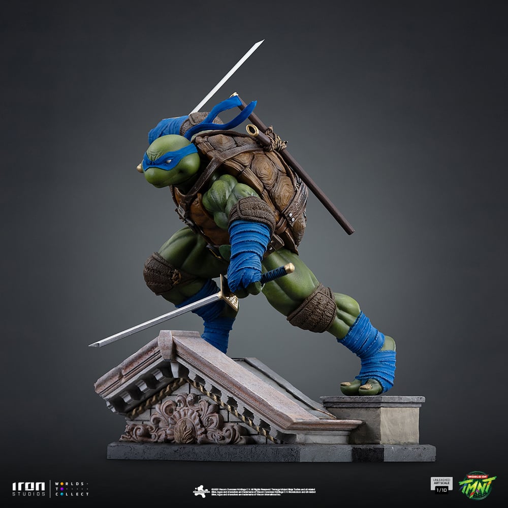 Teenage Mutant Ninja Turtles Unleashed Leonardo 1/10 Scale Statue Gallery Image 5