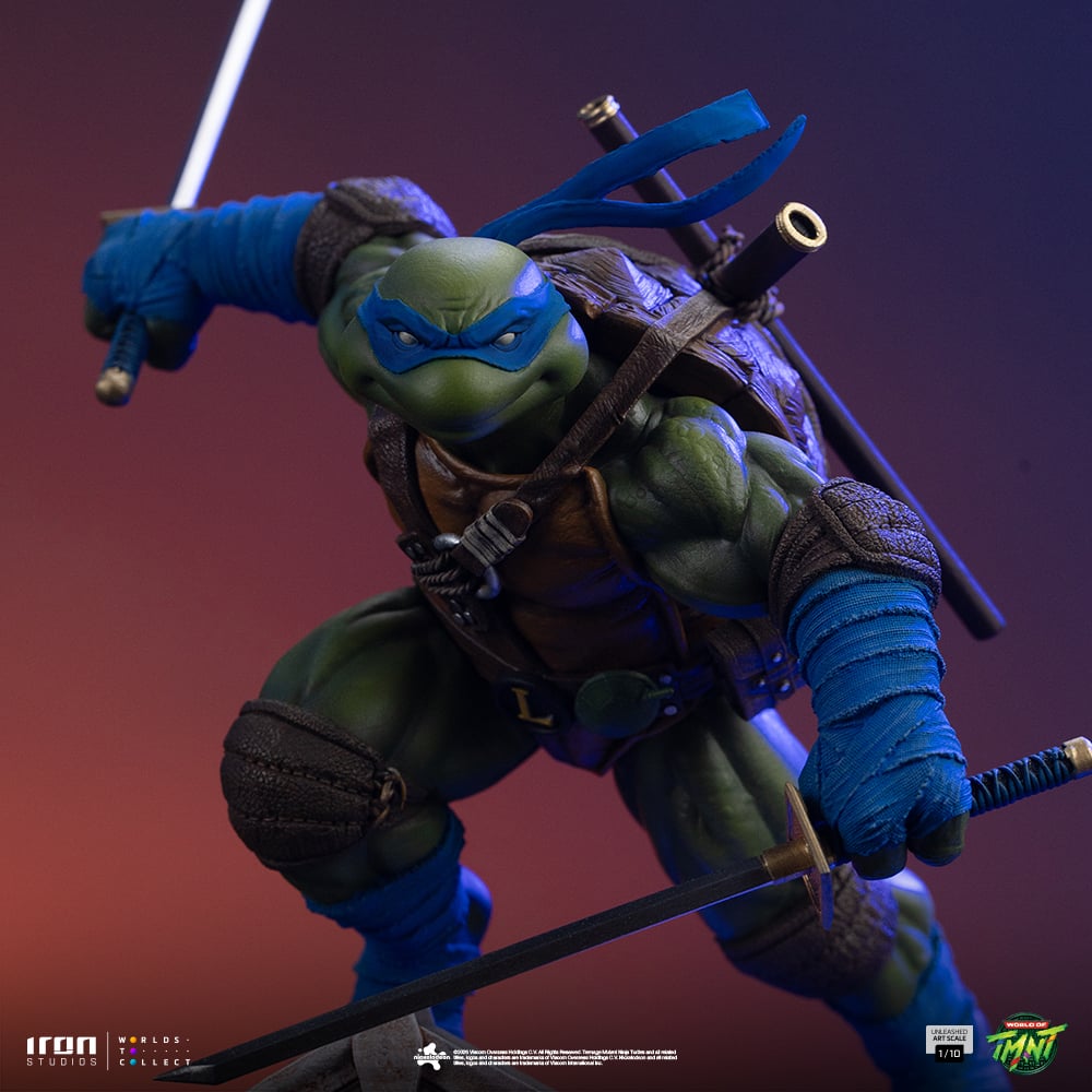 Teenage Mutant Ninja Turtles Unleashed Leonardo 1/10 Scale Statue Gallery Image 10
