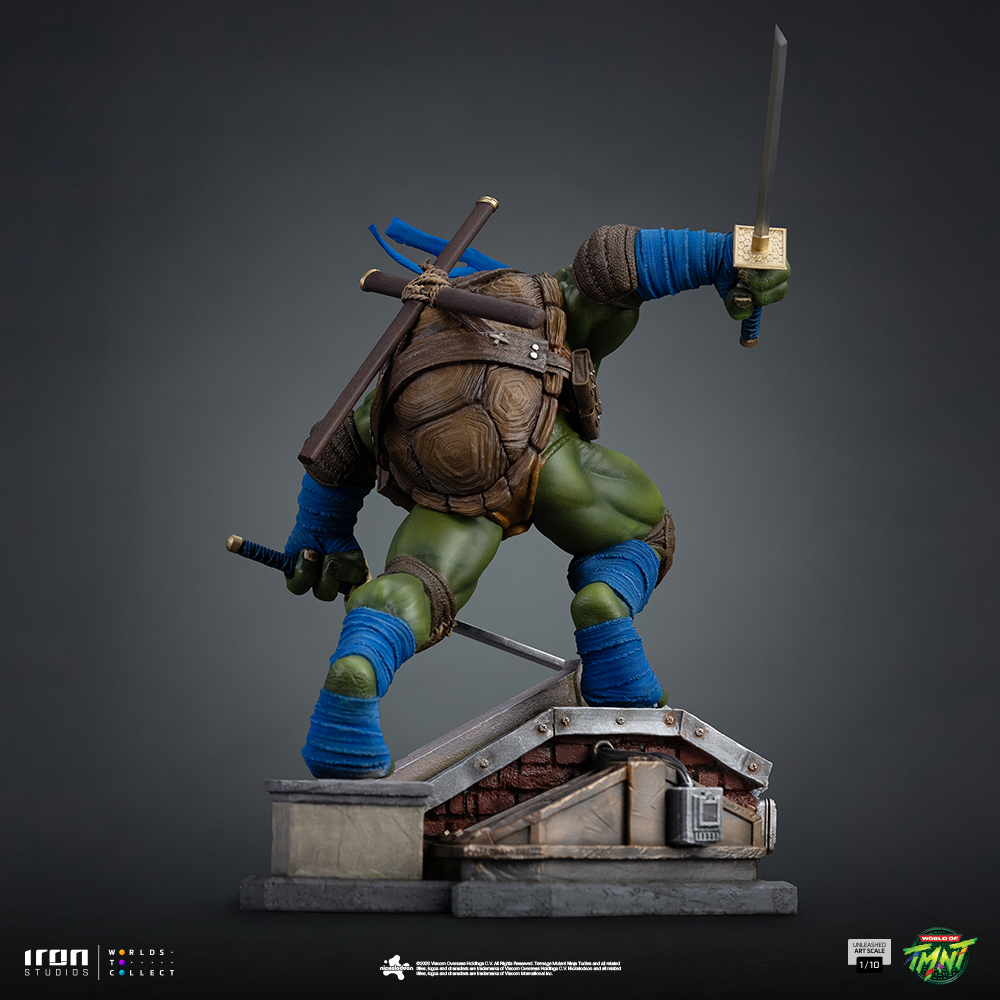 Teenage Mutant Ninja Turtles Unleashed Leonardo 1/10 Scale Statue Gallery Image 6