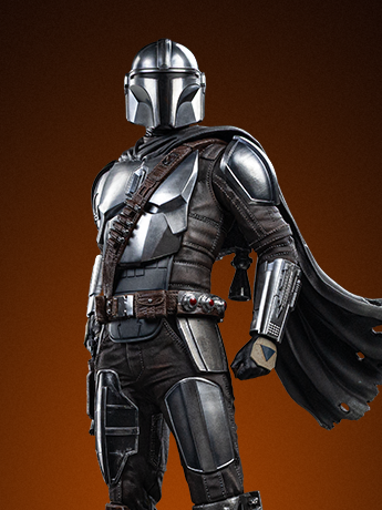 Star Wars: The Mandalorian & Grogu Legacy Replica The Mandalorian and Grogu 1/4 Scale Limited Edition Statue Gallery Image 2