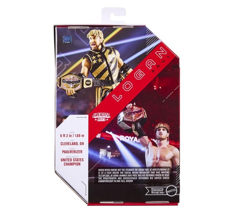 WWE Ultimate Edition Greatest Hits Logan Paul Action Figure