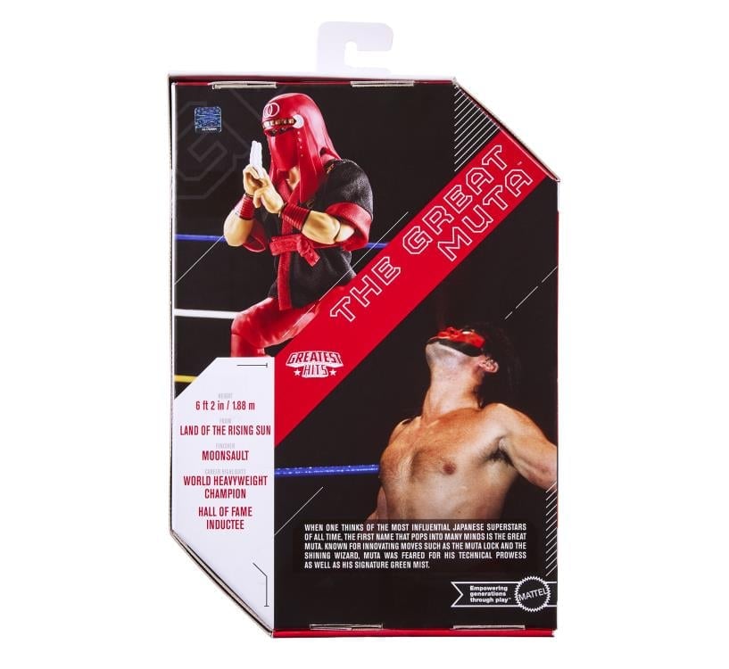 WWE Ultimate Edition Greatest Hits The Great Muta Action Figure Gallery Image 9