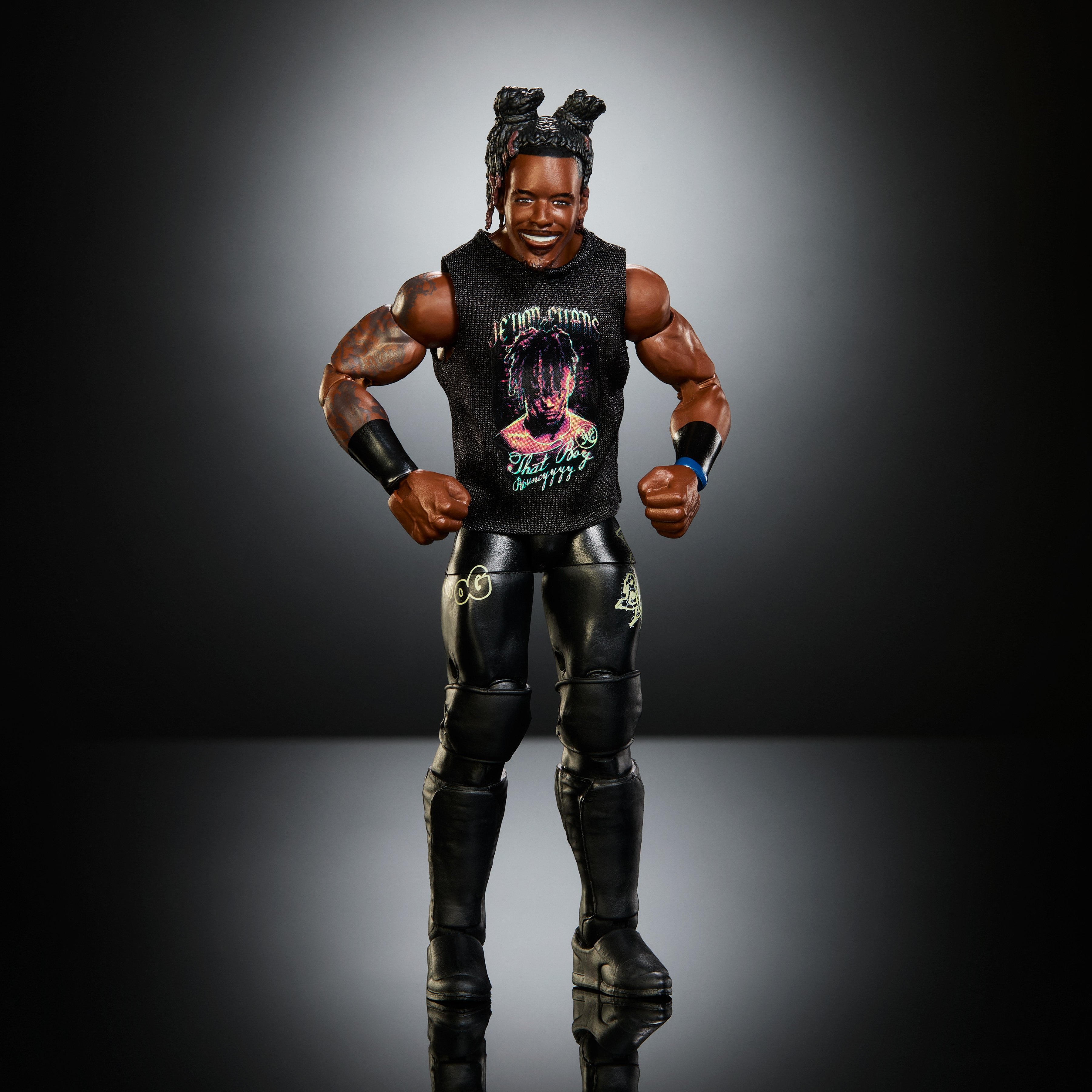 WWE Elite Collection Series 126 Je'Von Evans Action Figure Gallery Image 3