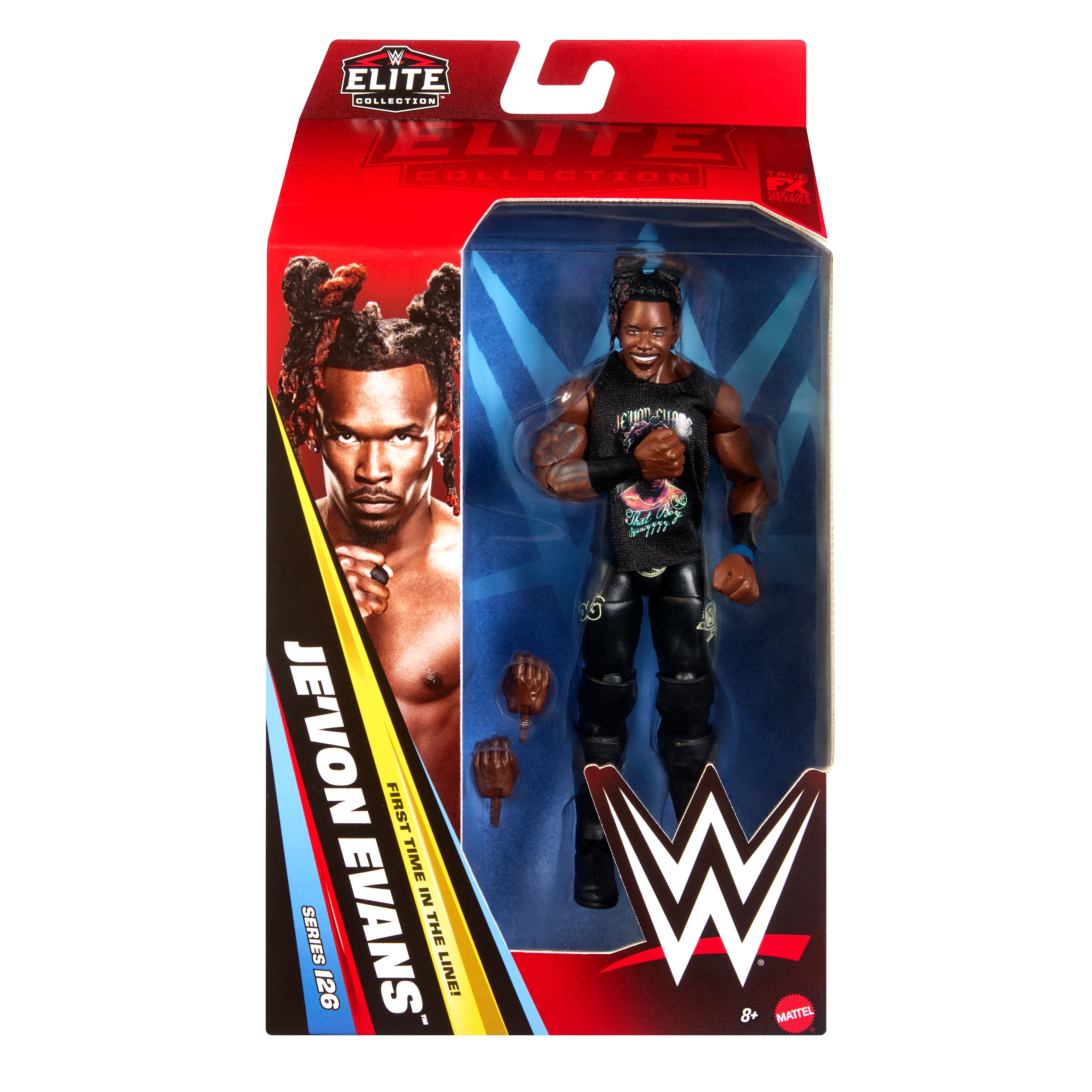 WWE Elite Collection Series 126 Je'Von Evans Action Figure Gallery Image 8