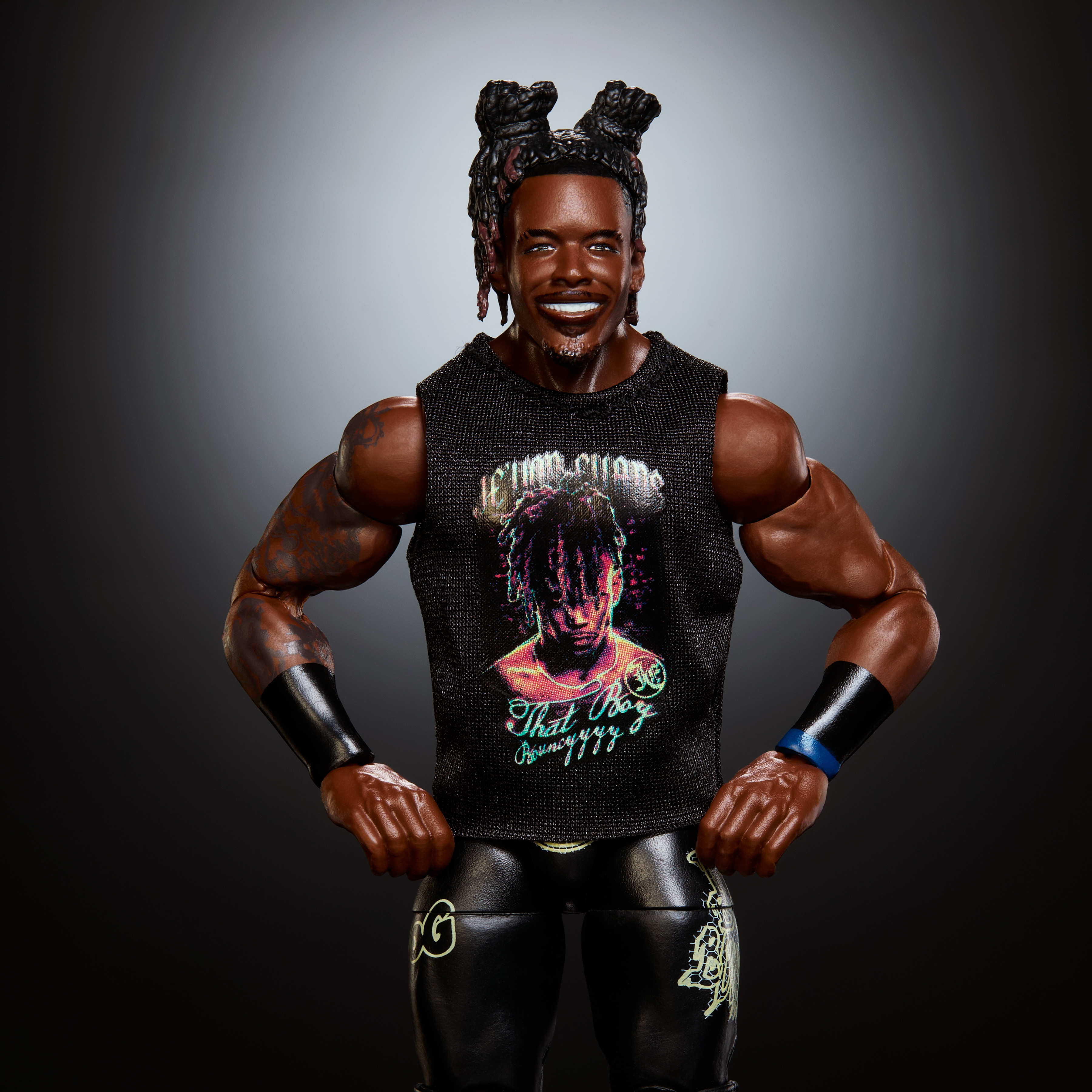WWE Elite Collection Series 126 Je'Von Evans Action Figure Gallery Image 5