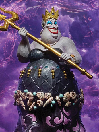 The Little Mermaid Ursula Deluxe Figurine (Jim Shore) Gallery Image 2
