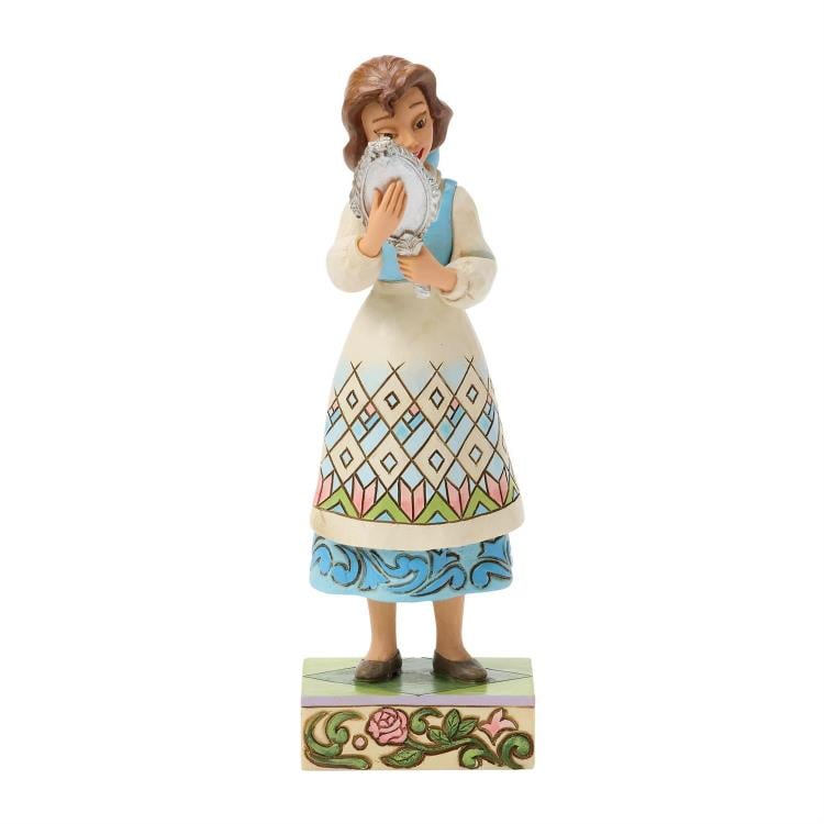 Beauty & The Beast Belle with Mirror Figurine (Jim Shore) Gallery Image 4