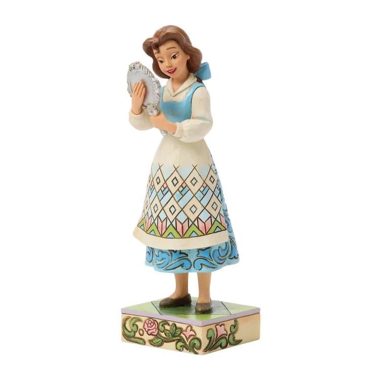 Beauty & The Beast Belle with Mirror Figurine (Jim Shore) Gallery Image 3