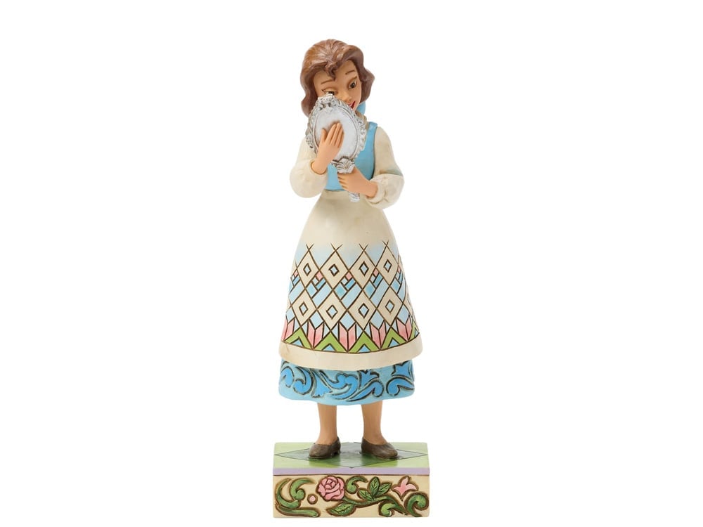 Beauty & The Beast Belle with Mirror Figurine (Jim Shore) Gallery Image 1