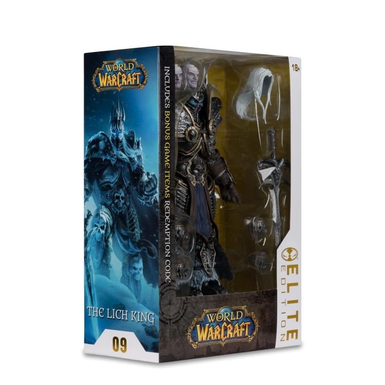 World of Warcraft McFarlane Elite Edition #9 The Lich King Deluxe