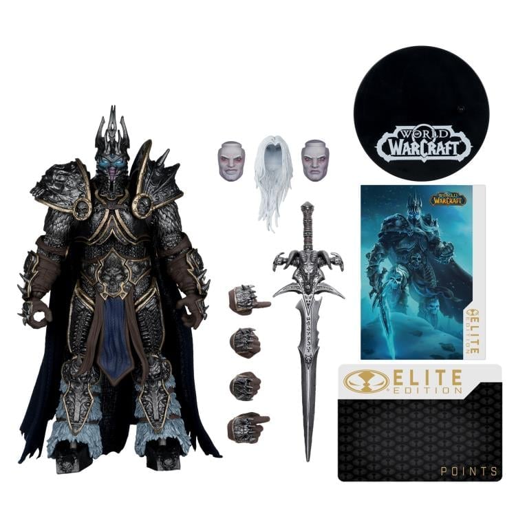 World of Warcraft McFarlane Elite Edition #9 The Lich King Deluxe Action Figure Gallery Image 11