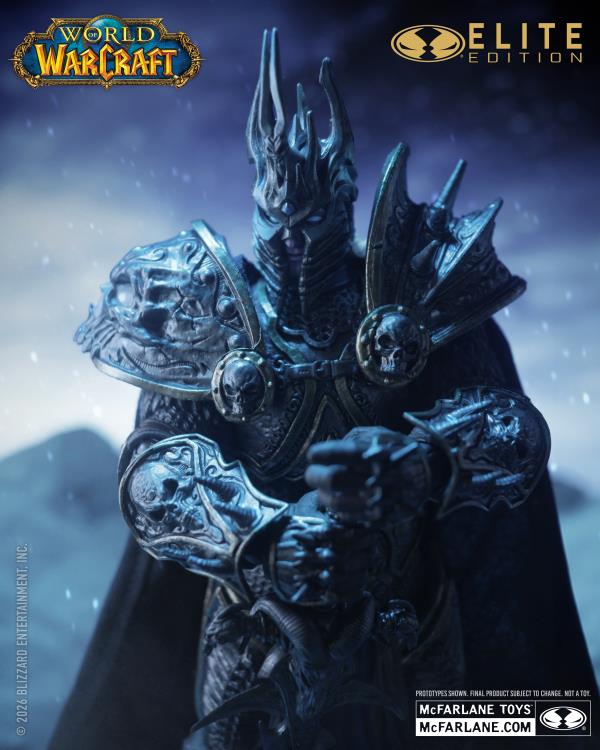 World of Warcraft McFarlane Elite Edition #9 The Lich King Deluxe Action Figure Gallery Image 4