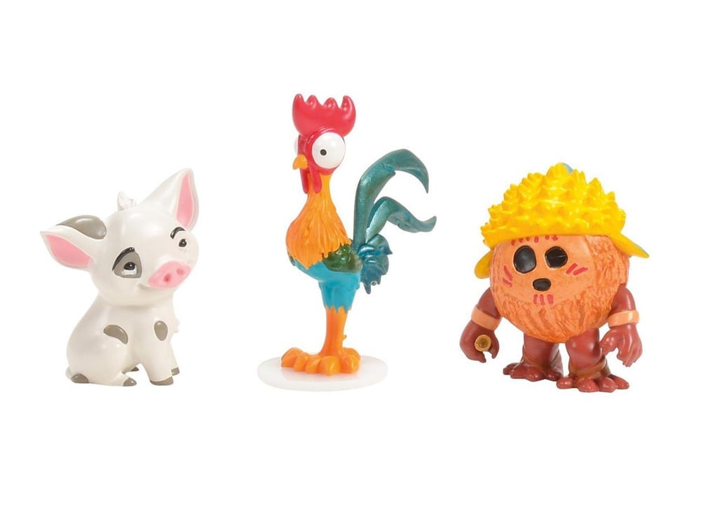 Moana Pua, Hei Hei & Kakamora Mini Figurine Set Gallery Image 1