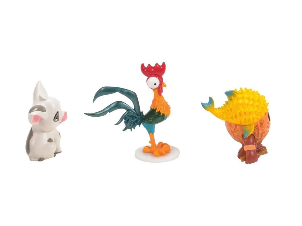 Moana Pua, Hei Hei & Kakamora Mini Figurine Set Gallery Image 5