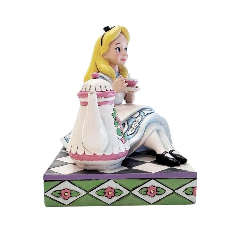 Alice in Wonderland Alice with Teapot Figurine (Jim Shore) Gallery Image 7