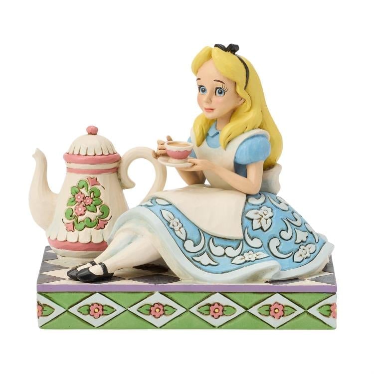Alice in Wonderland Alice with Teapot Figurine (Jim Shore) Gallery Image 3