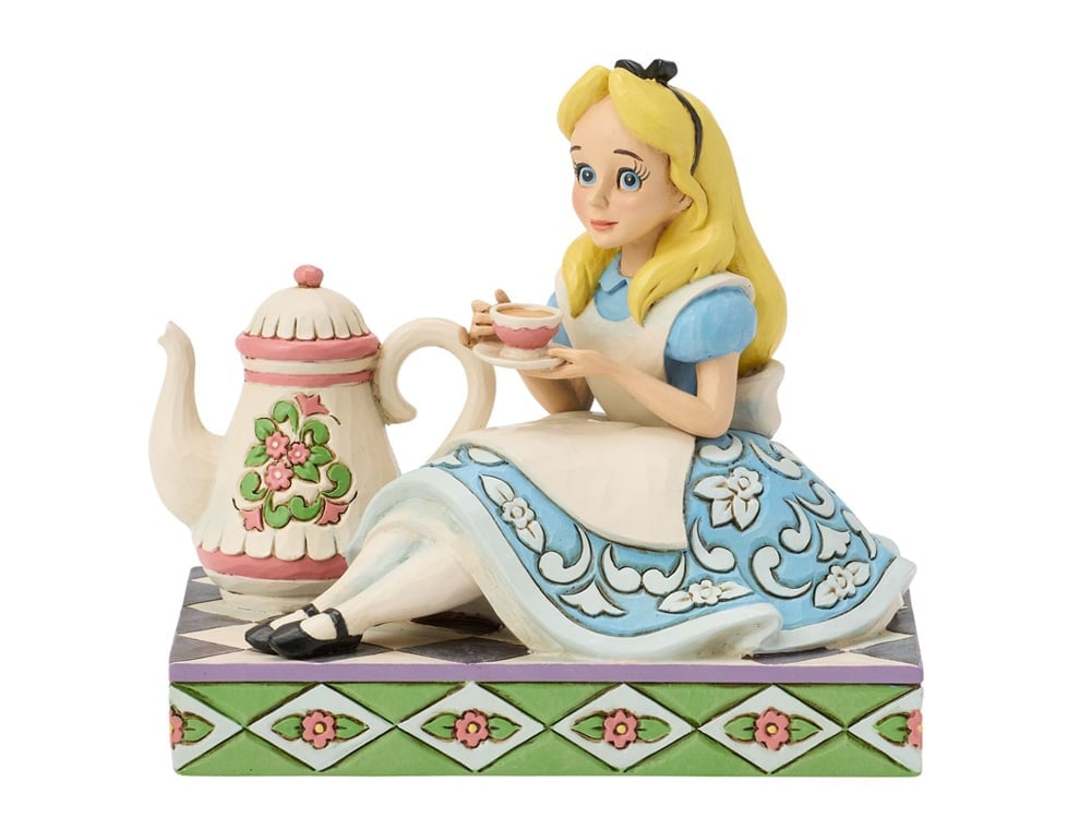 Alice in Wonderland Alice with Teapot Figurine (Jim Shore) Gallery Image 1