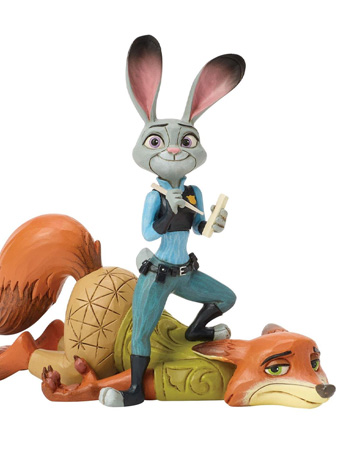 Zootopia Judy & Nick Figurine (Jim Shore)
