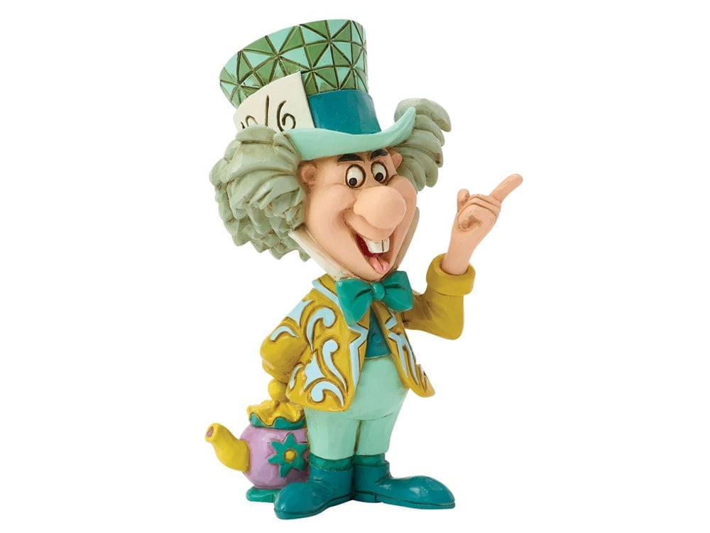 Alice in Wonderland Mad Hatter Mini Figurine (Jim Shore) Gallery Image 1