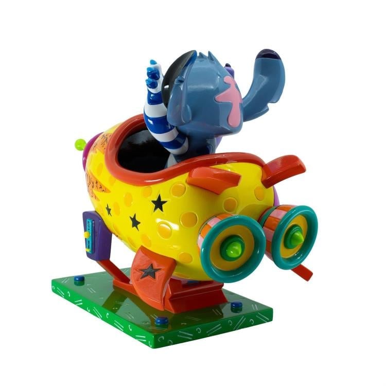 Lilo & Stitch Stich Rocket Ship Figurine (Romero Britto) Gallery Image 10