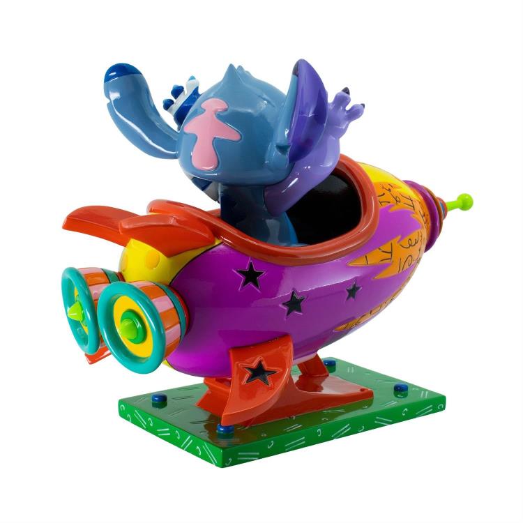 Lilo & Stitch Stich Rocket Ship Figurine (Romero Britto) Gallery Image 8