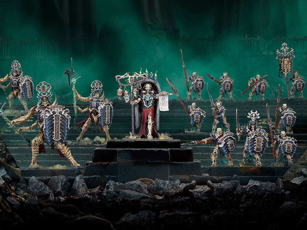 Warhammer Age of Sigmar Ossiarch Bonereapers Heralds of the Bone
