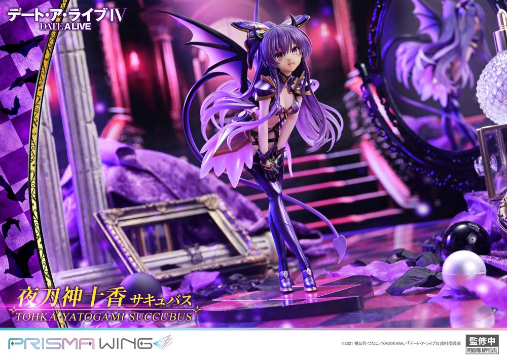 Date A Live Prisma Wing Tohka Yatogami Succubus 1/7 Scale Figure Gallery Image 3
