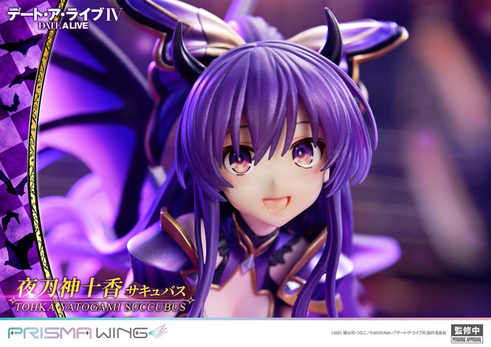 Date A Live Prisma Wing Tohka Yatogami Succubus 1/7 Scale Figure Gallery Image 5