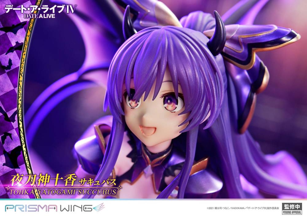 Date A Live Prisma Wing Tohka Yatogami Succubus 1/7 Scale Figure Gallery Image 7
