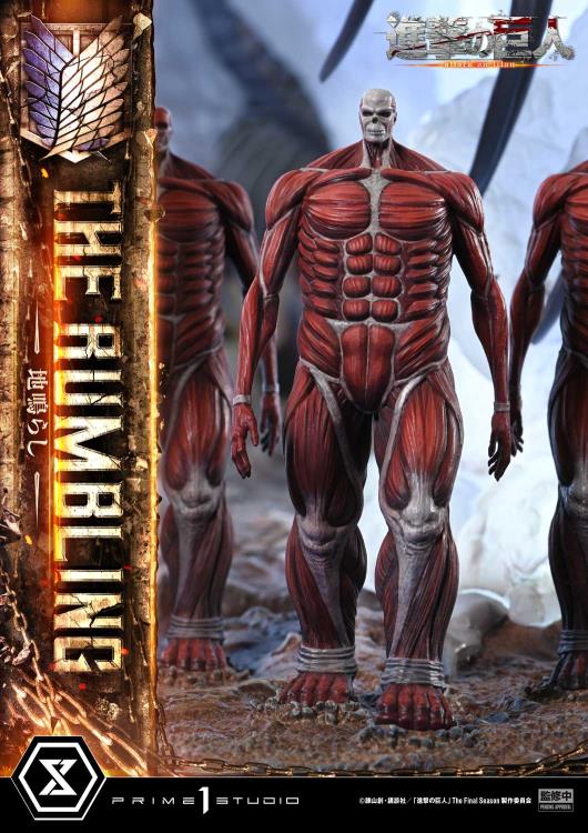 Attack on Titan Ultimate Diorama Masterline The Rumbling (Bonus Ver.) Limited Edition Statue Gallery Image 24