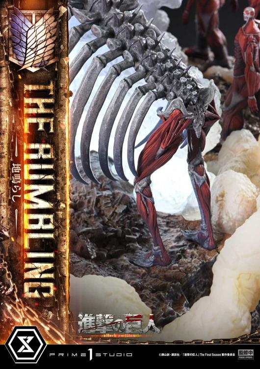 Attack on Titan Ultimate Diorama Masterline The Rumbling (Bonus Ver.) Limited Edition Statue Gallery Image 30