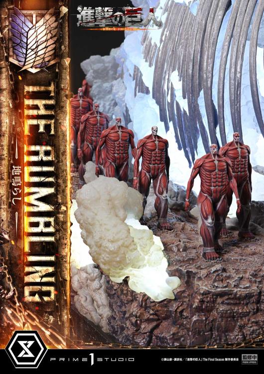 Attack on Titan Ultimate Diorama Masterline The Rumbling (Bonus Ver.) Limited Edition Statue Gallery Image 29