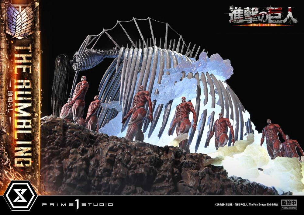 Attack on Titan Ultimate Diorama Masterline The Rumbling (Bonus Ver.) Limited Edition Statue Gallery Image 37