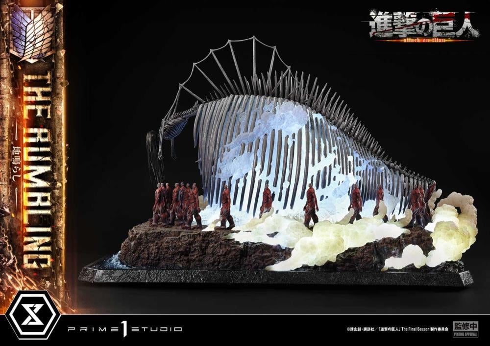 Attack on Titan Ultimate Diorama Masterline The Rumbling (Bonus Ver.) Limited Edition Statue Gallery Image 36