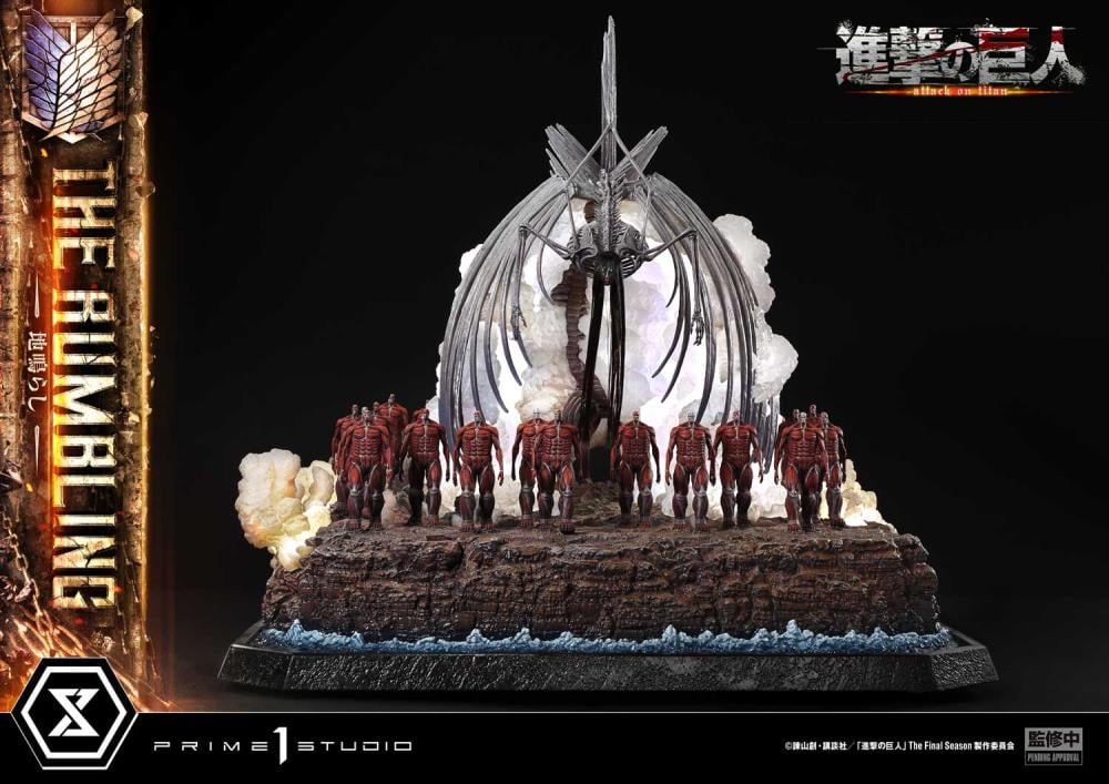 Attack on Titan Ultimate Diorama Masterline The Rumbling (Bonus Ver.) Limited Edition Statue Gallery Image 34