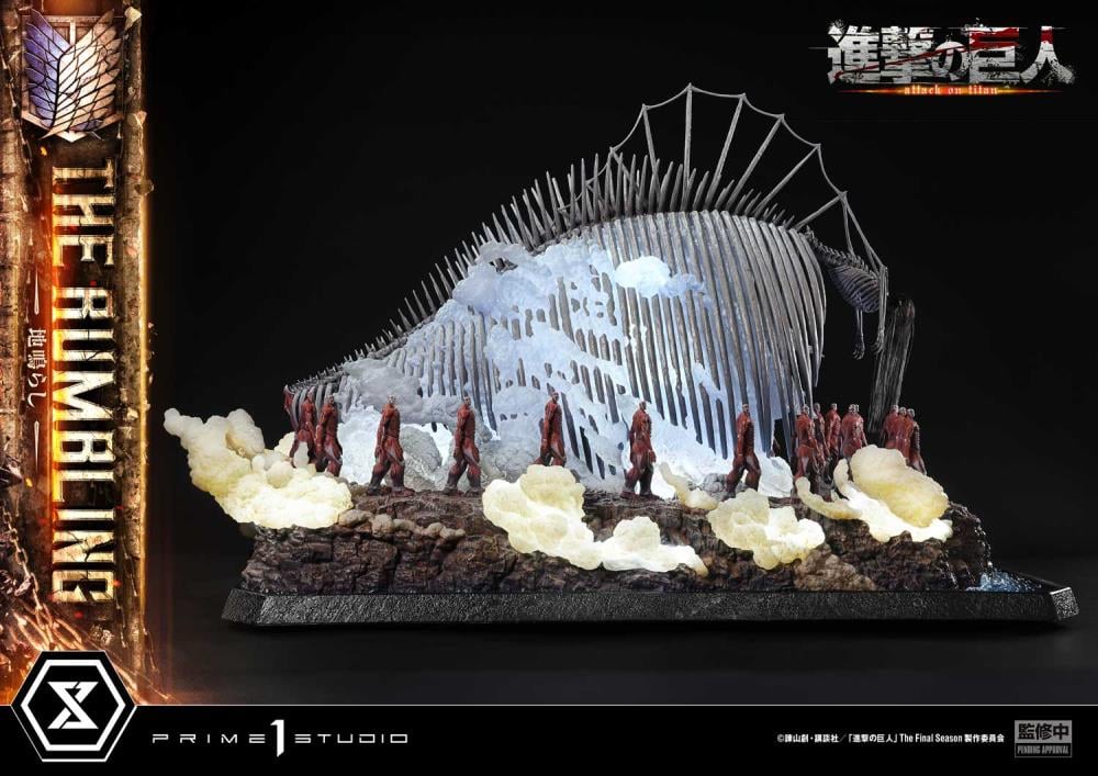 Attack on Titan Ultimate Diorama Masterline The Rumbling (Bonus Ver.) Limited Edition Statue Gallery Image 39