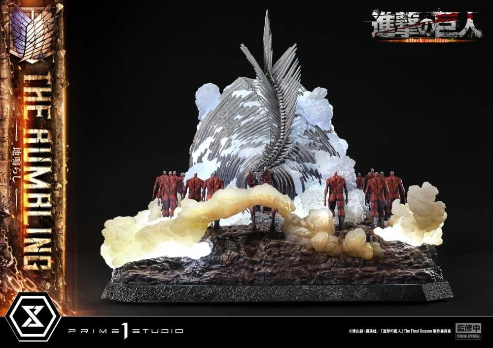 Attack on Titan Ultimate Diorama Masterline The Rumbling (Bonus Ver.) Limited Edition Statue Gallery Image 40