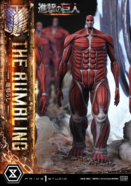 Attack on Titan Ultimate Diorama Masterline The Rumbling (Bonus Ver.) Limited Edition Statue Gallery Image 27