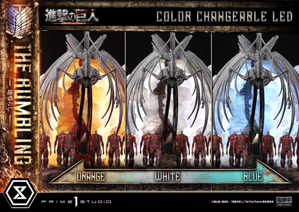 Attack on Titan Ultimate Diorama Masterline The Rumbling (Bonus Ver.) Limited Edition Statue Gallery Image 32